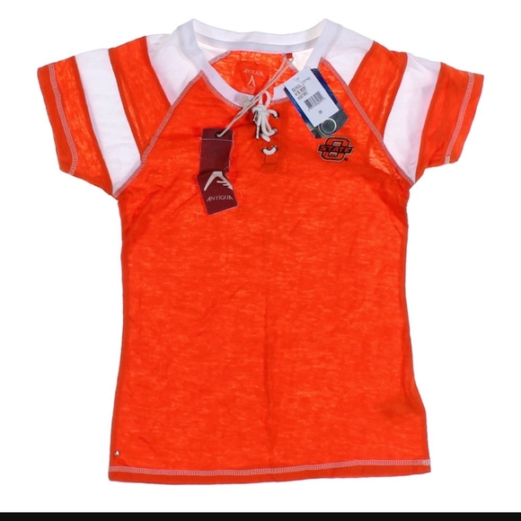Antigua Tops - Antigua Ohio State Top Size S